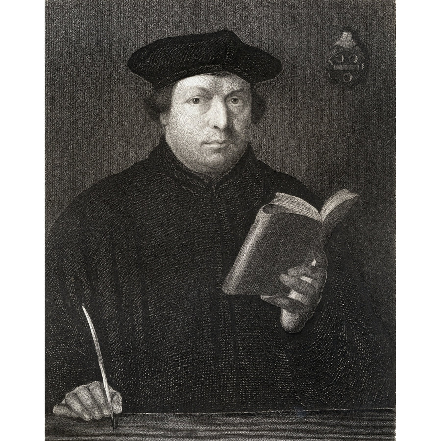 Martin Luther 1483-1546. German Theologian And Religious Reformer. From The Book _Gallery Of Portraits Published London Image 1