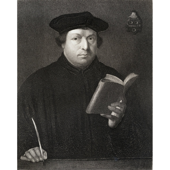 Martin Luther 1483-1546. German Theologian And Religious Reformer. From The Book _Gallery Of Portraits Published London Image 2