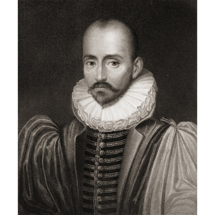 Michel Eyquem De Montaigne 1533-1592. French Writer. From The Book _Gallery Of Portraits Published London 1833. Image 1