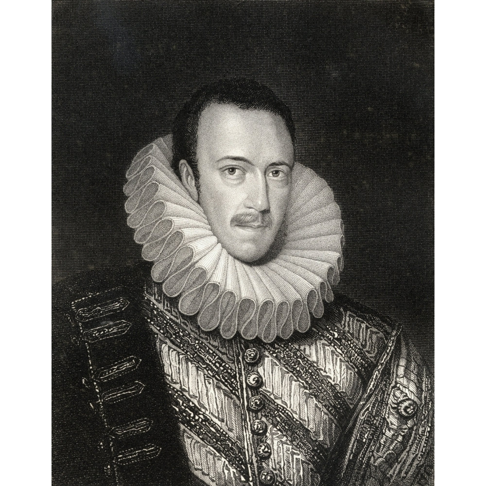 Philip Howard 20Th Earl Of Arundel Earl Of Surrey 1557-1595. English Nobleman Image 2