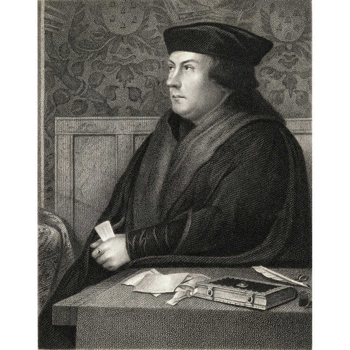 Thomas Cromwell Earl Of Essex Baron Cromwell Of Okenham C.1485-1540. English Image 1