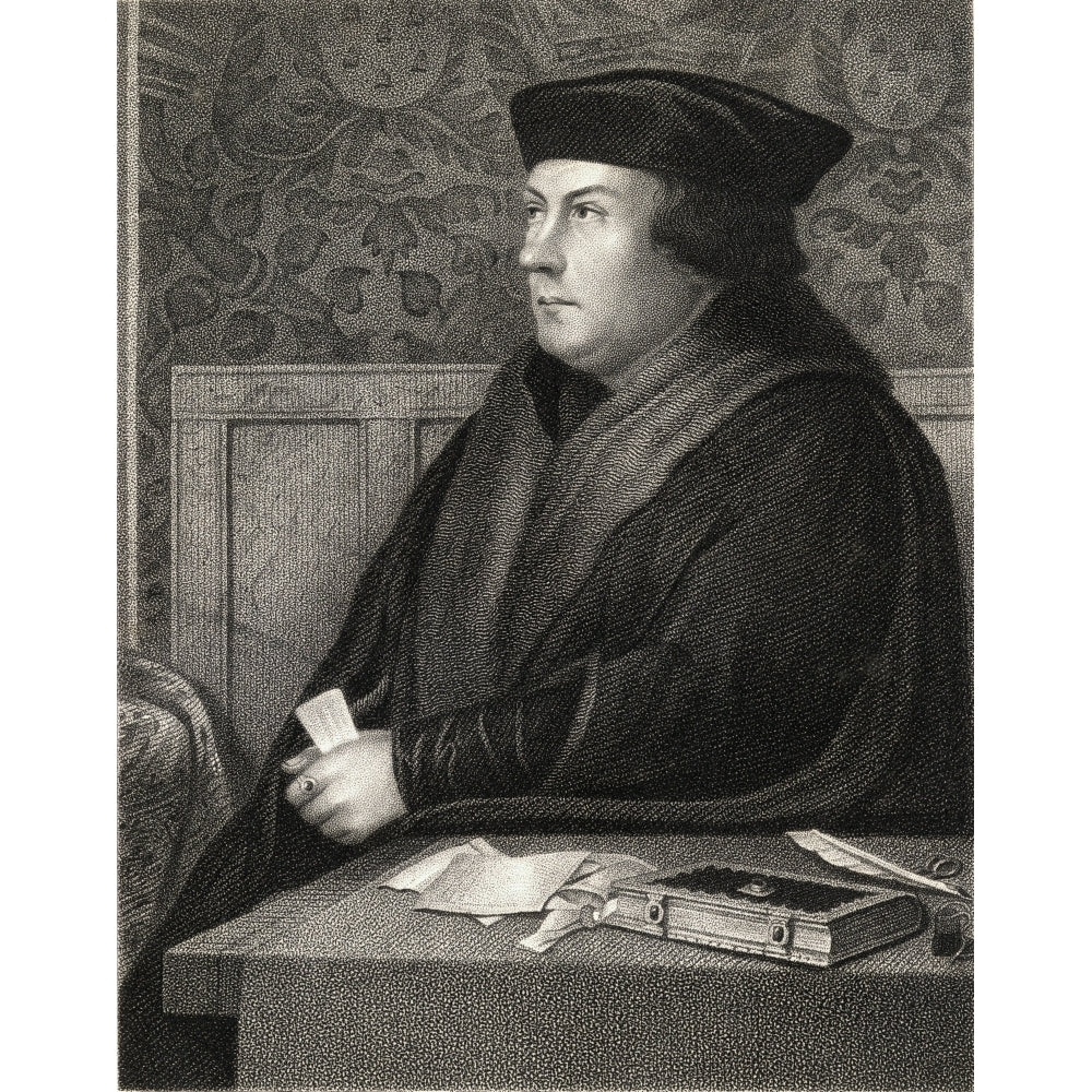 Thomas Cromwell Earl Of Essex Baron Cromwell Of Okenham C.1485-1540. English Image 2