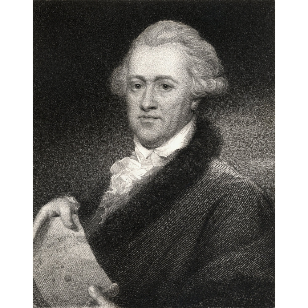 Sir William Herschel 1738-1822. German Born British Astronomer. From The Book _Gallery Of Portraits Published London 18 Image 2