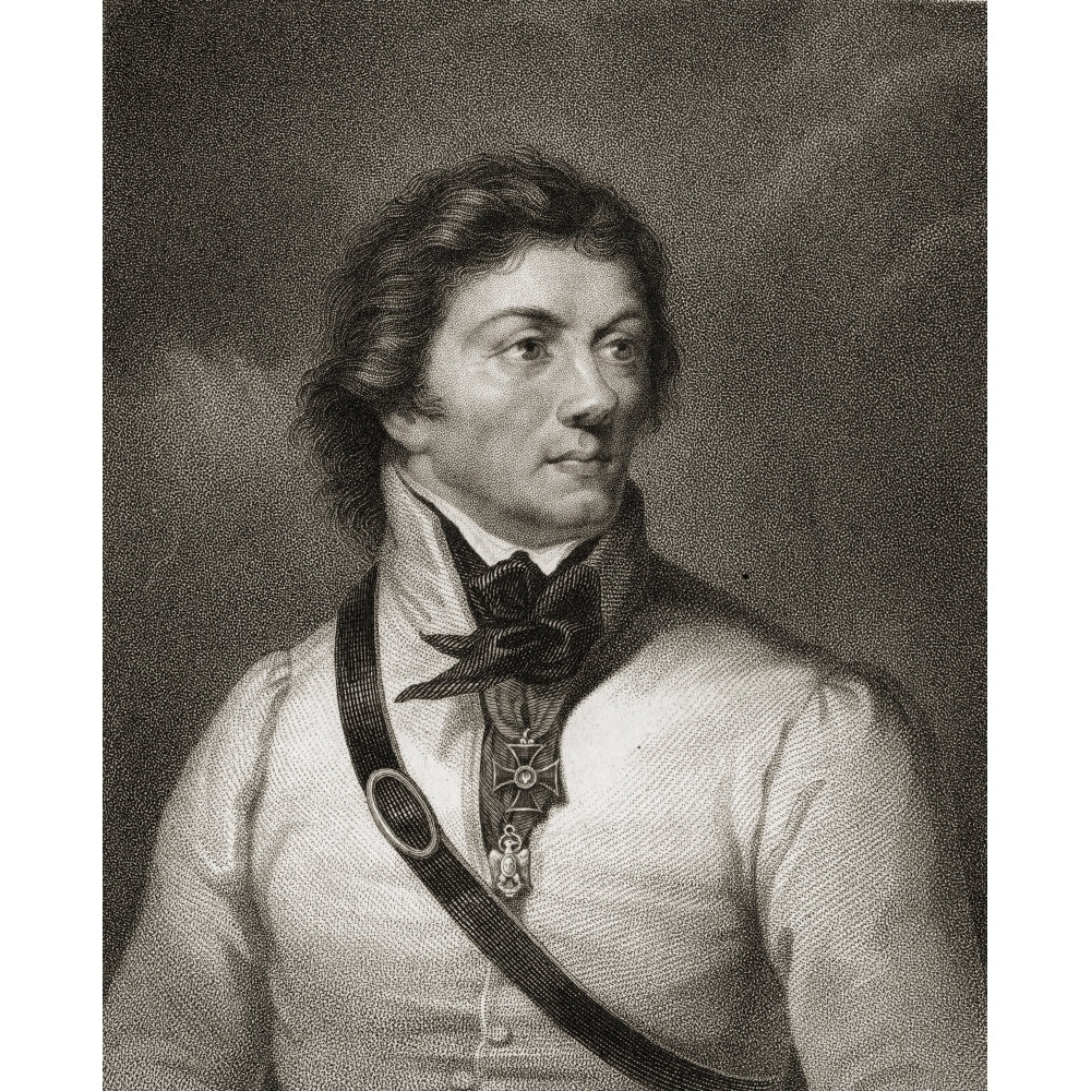 Tadeusz Or Thaddeus Kosciuszko 1746-1817. Polish Army Officer And Statesman From The Book _Gallery Of Portraits_ Publish Image 1