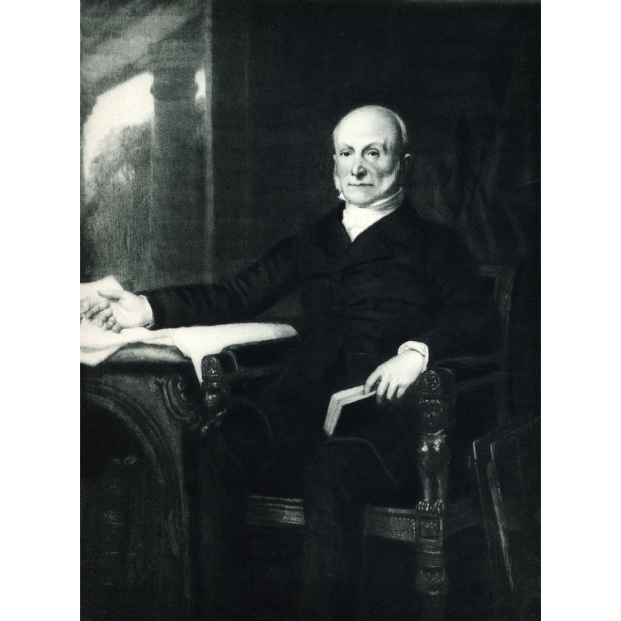 John Quincy Adams 6Th President Of The United States Poster Print Image 1