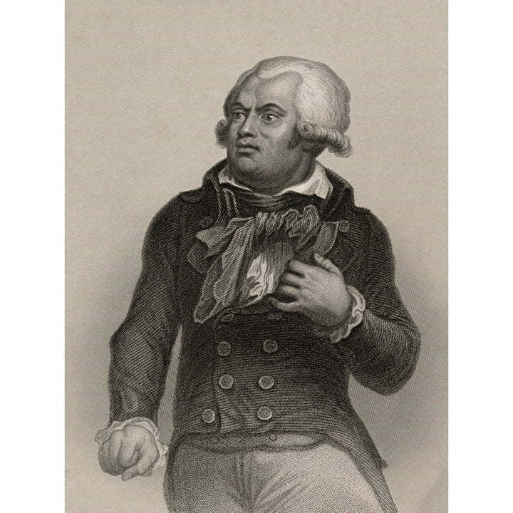 Georges Danton 1759-1794. French Revolutionary Leader.19Th Century Engraved By Freeman After Raffet. Image 1