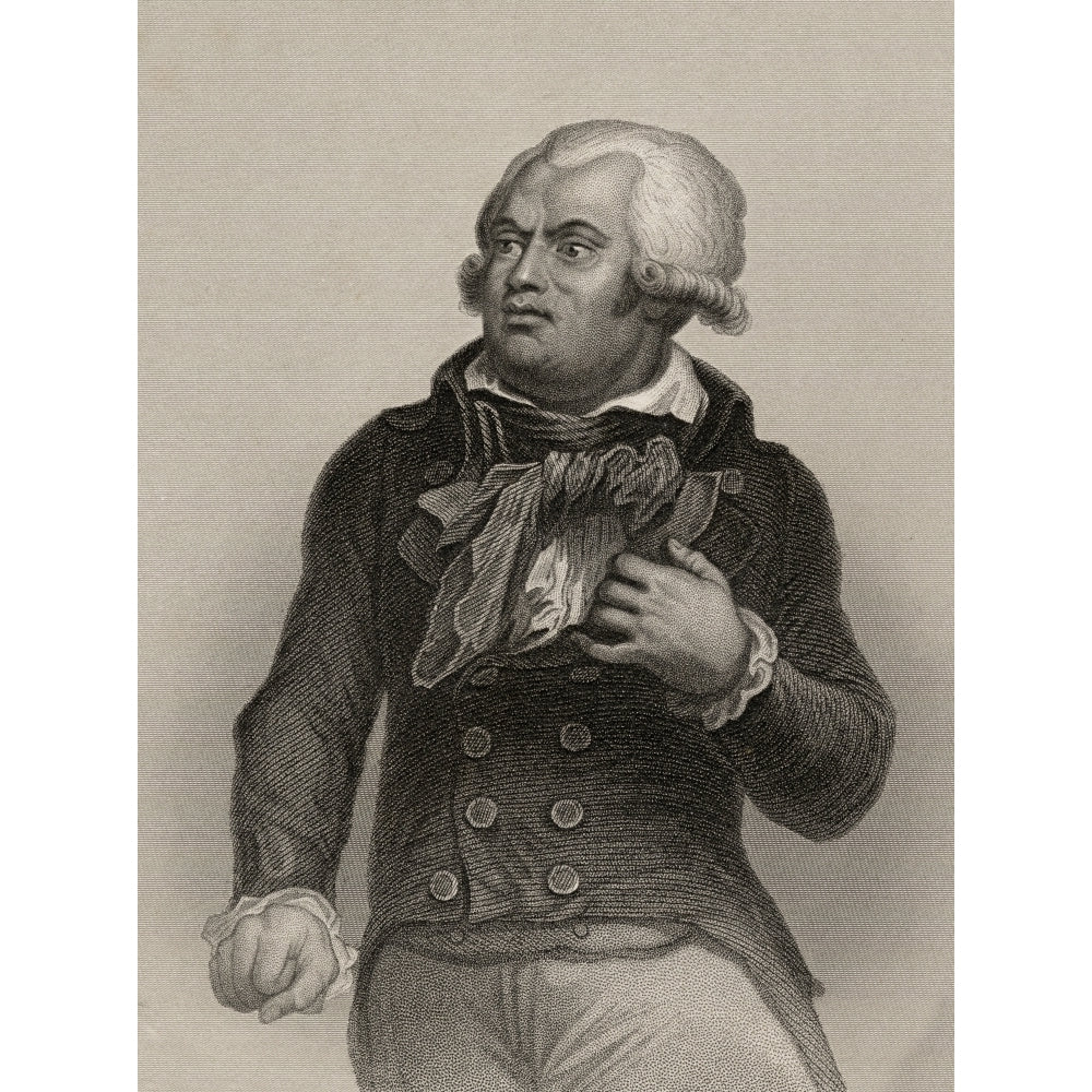 Georges Danton 1759-1794. French Revolutionary Leader.19Th Century Engraved By Freeman After Raffet. Image 1