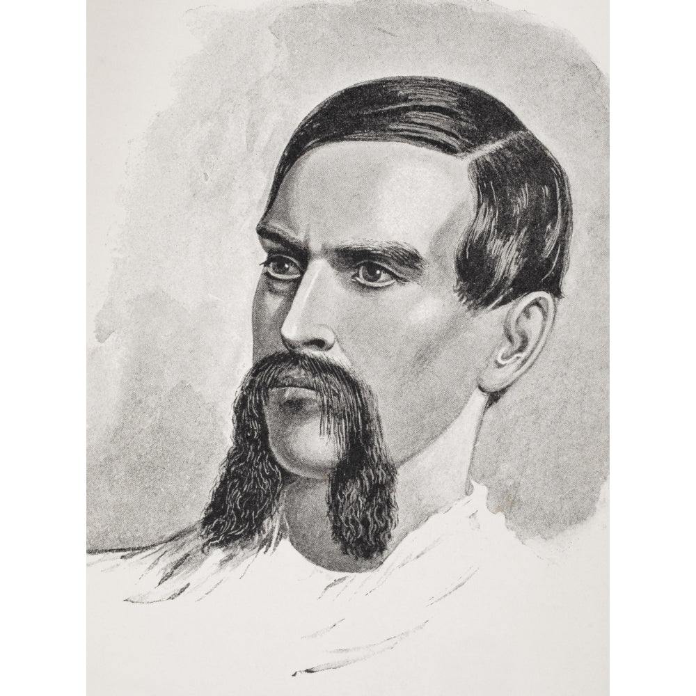 Sir Richard Francis Burton 1821-1890 British Explorer Translator Writer Soldier Orientalist Ethnologist Linguist 24 x 32 Image 2