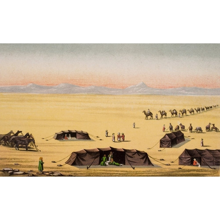 Our Desert Camp From A Painting By Charles Tyrwhitt-Drake. From The Book The Image 1