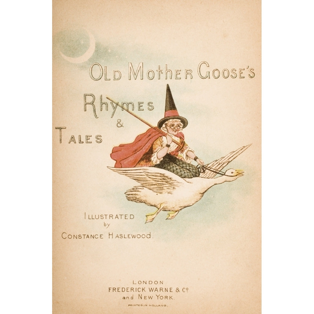 Title Page Illustration From Old Mother Gooses Rhymes And Tales Illustrated By Constance Haslewood Published By Frede 1 Image 2