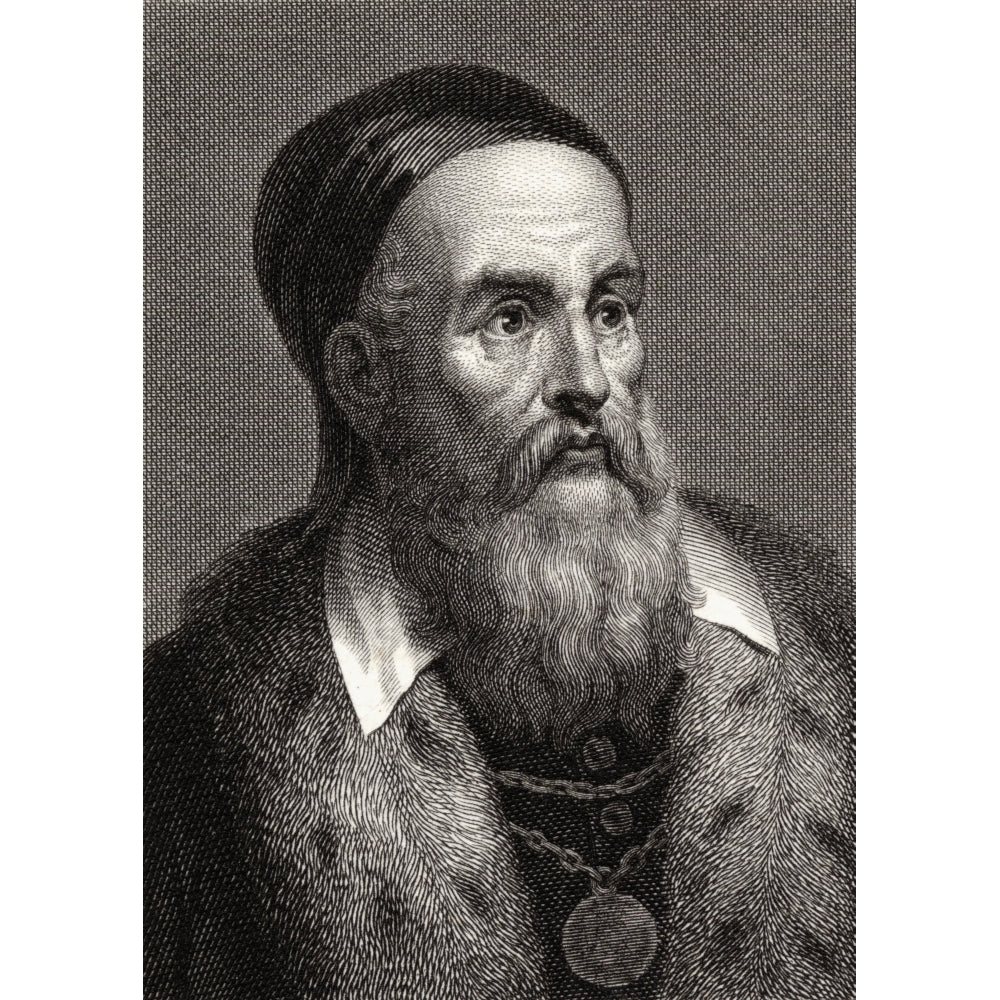 Titian C1488/90-1576 Italian Painter 19Th Century Engraved By John T Wedgwood From A Painting By The Artist Image 2