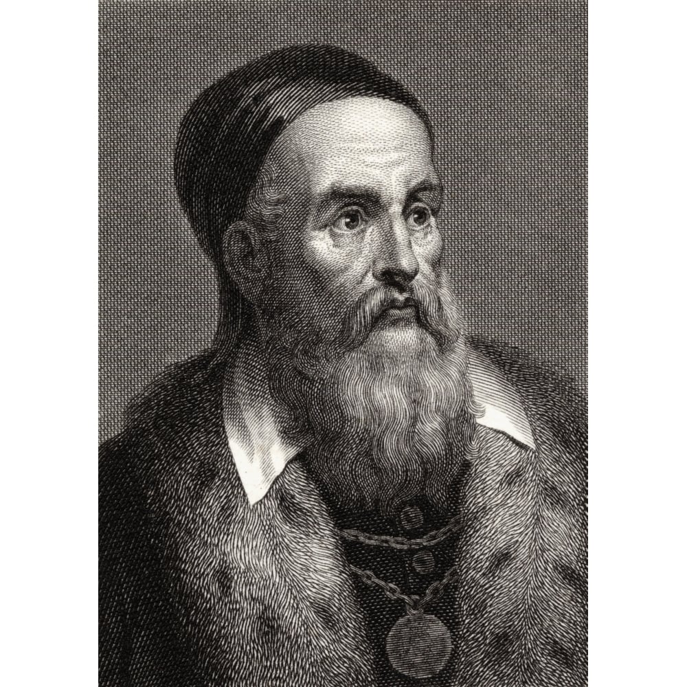 Titian C1488/90-1576 Italian Painter 19Th Century Engraved By John T Wedgwood From A Painting By The Artist Image 1