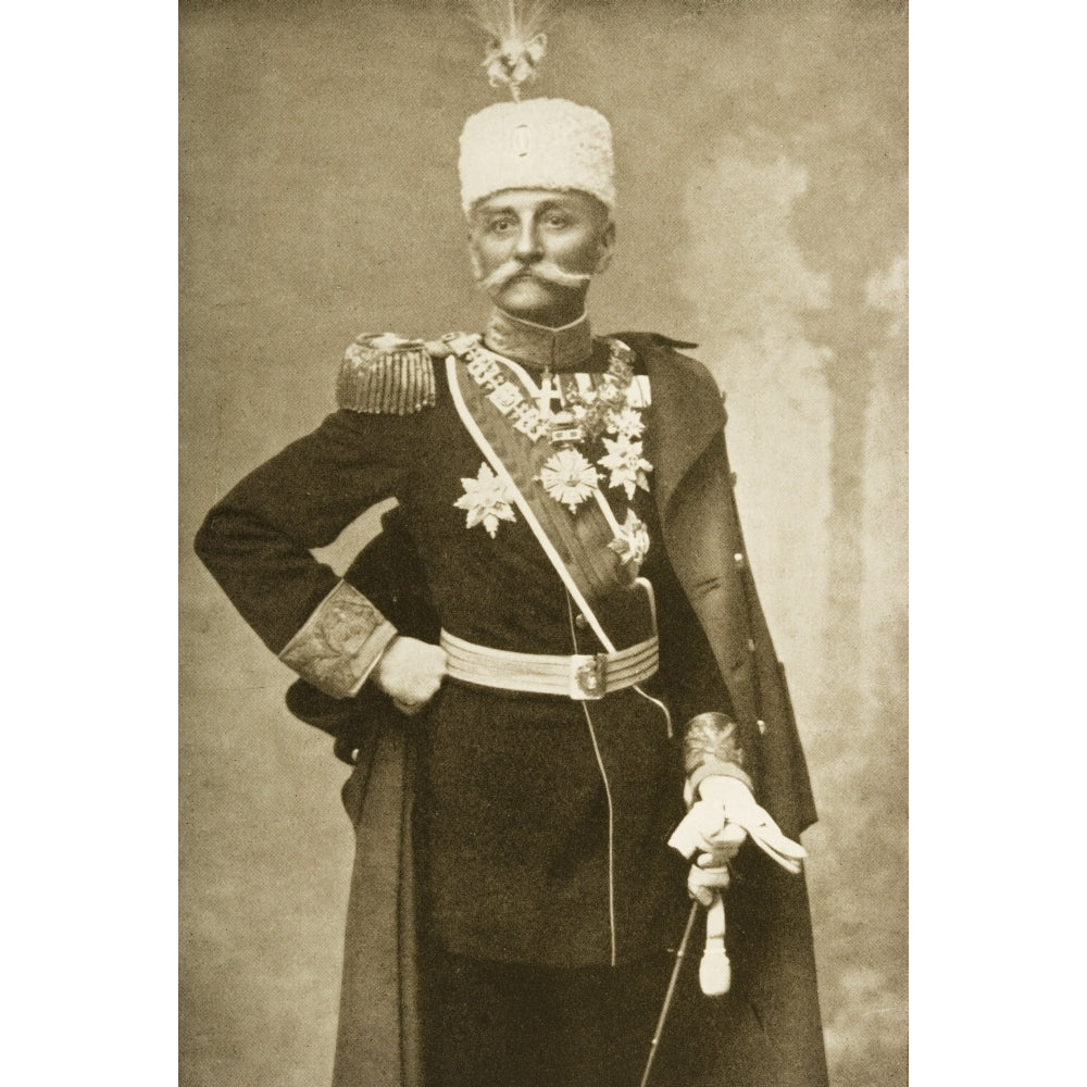 H.R.H. King Peter Of Serbia.Peter Karadjordjevic I 1844-1921. Born In Belgrade Image 2