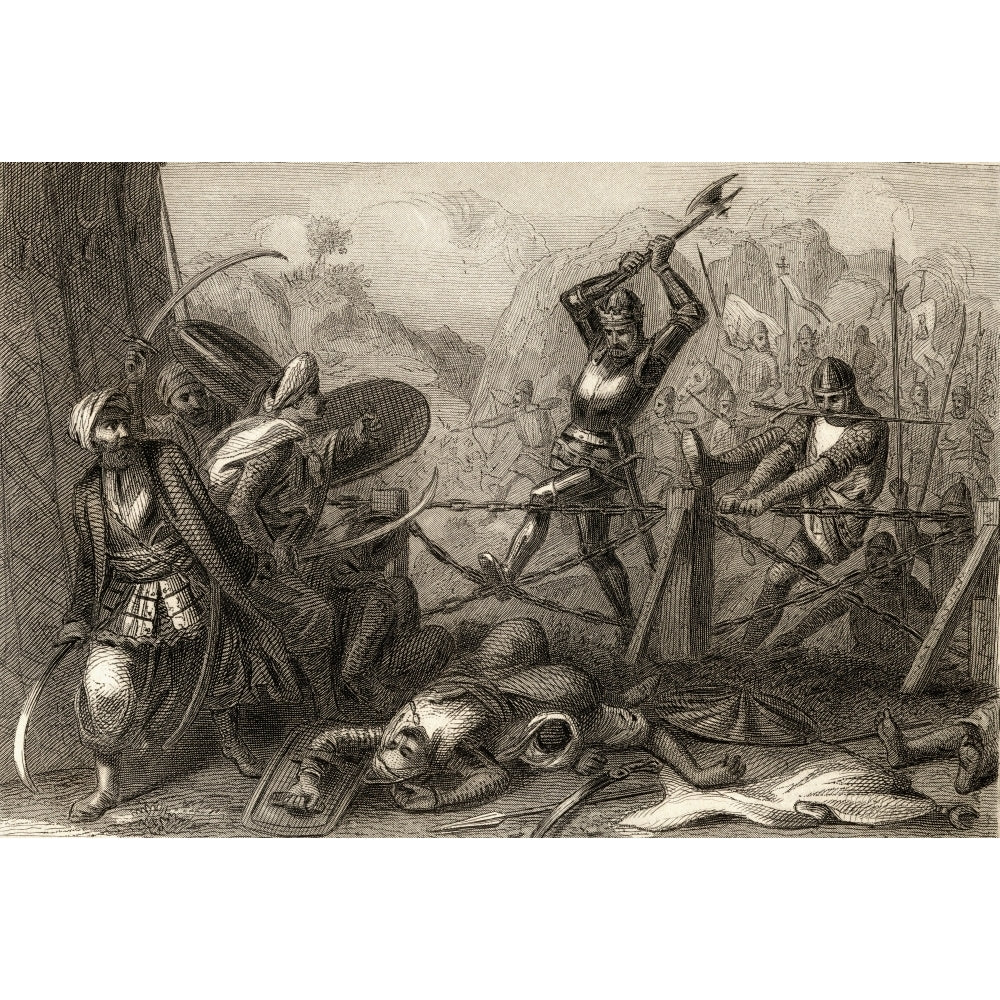 Battle Of Las Navas De Tolosa Jaen Spain. 1212 Poster Print Image 2