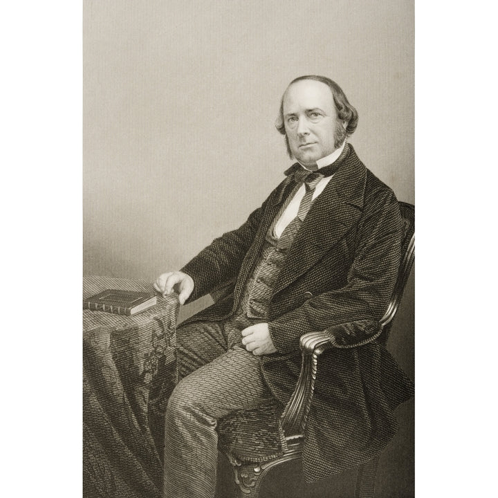 Thomas Wright 1810-1877. English Antiquarian And Writer.Engraved By D.J.Pound Image 2