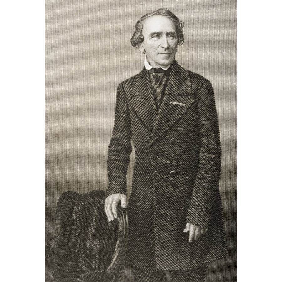 M Giacomo Meyerbeer 17911864 German ComposerEngraved By DJPound From A Photograph Bymayall From The Book The Dra 11 x 17 Image 1