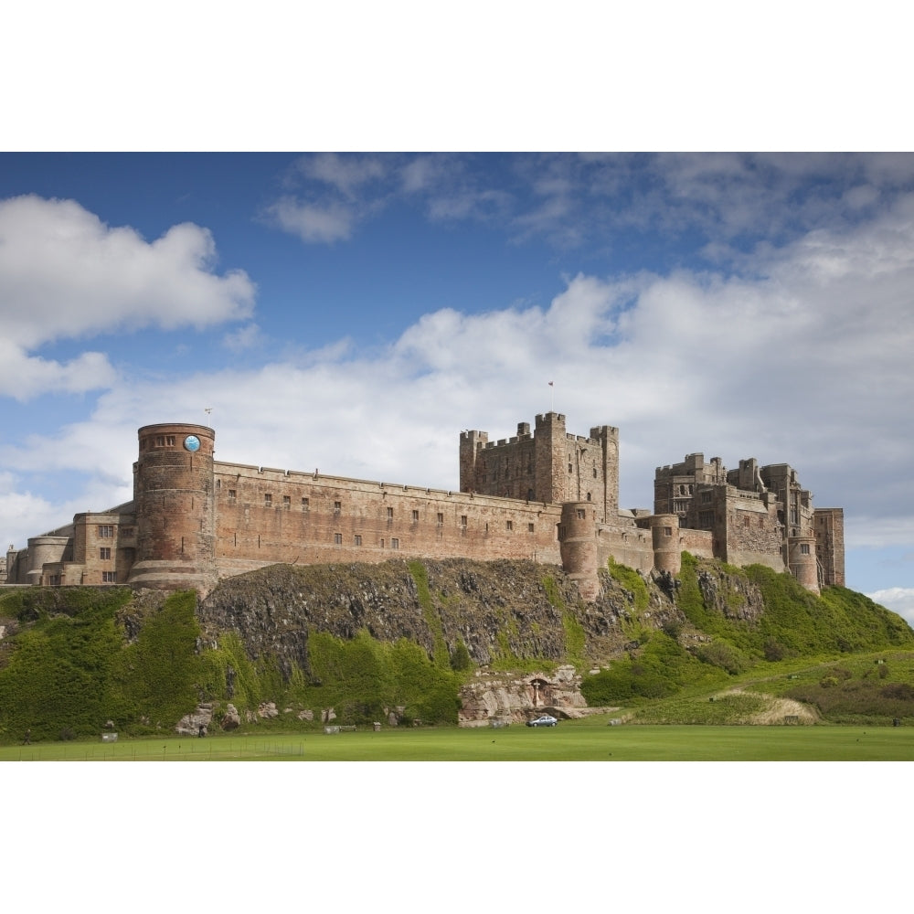 Bamburgh Castle; Northumberland England Poster Print Image 1