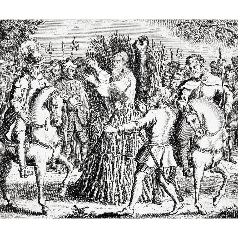 The Martyrdom Of Dr Taylor Who Was Burnt On Aldham Common In 1555 From The Burning Of The Martyrs 1741 Rowland Taylor 15 Image 2