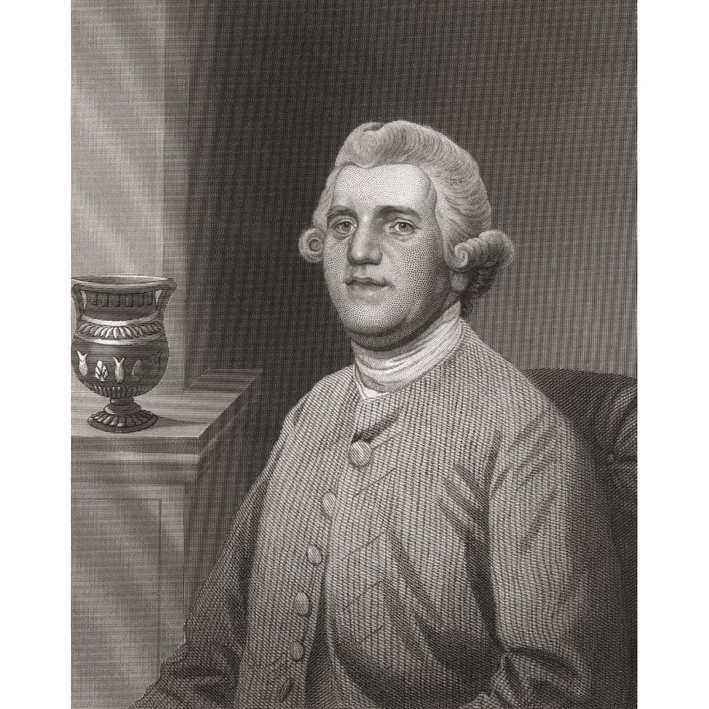 Josiah Wedgwood 1730-1795 English Potter And Grandfather Of Charles Darwin 19Th Century Illustration After George Stubbs Image 1