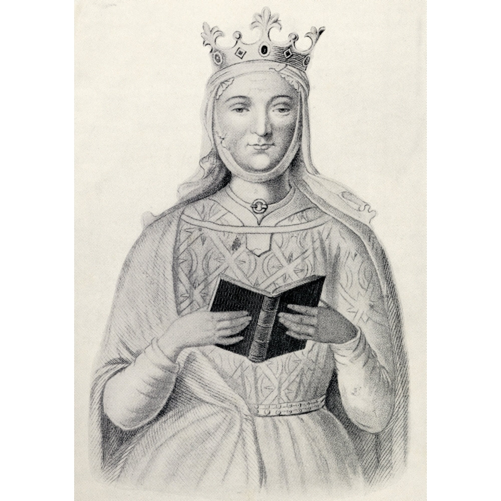 Eleanor Of Aquitaine 1122 To 1204 Queen Of The Franks Through Her Marriage To Luis Vii Of France From The Book Our Que 2 Image 2