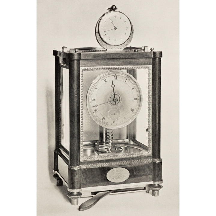 Synchronizer A Combined Clock And Watch Made By Abraham Louis Breguet In 1814 For King George Iv When He Was Prince Reg Image 1