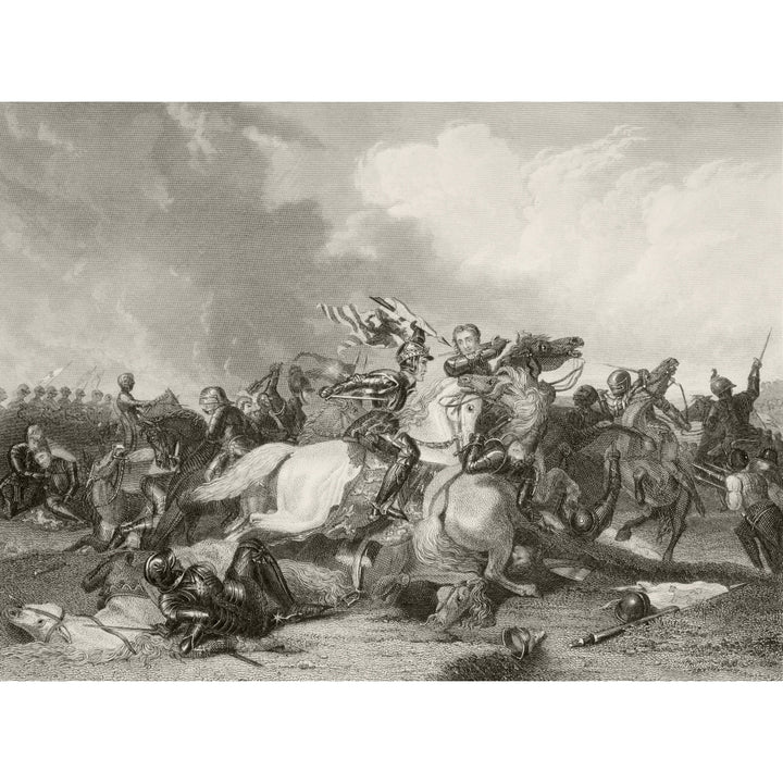 Richard Iii And The Earl Of Richmond Later Henry Vii At The Battle Of Bosworth Image 2