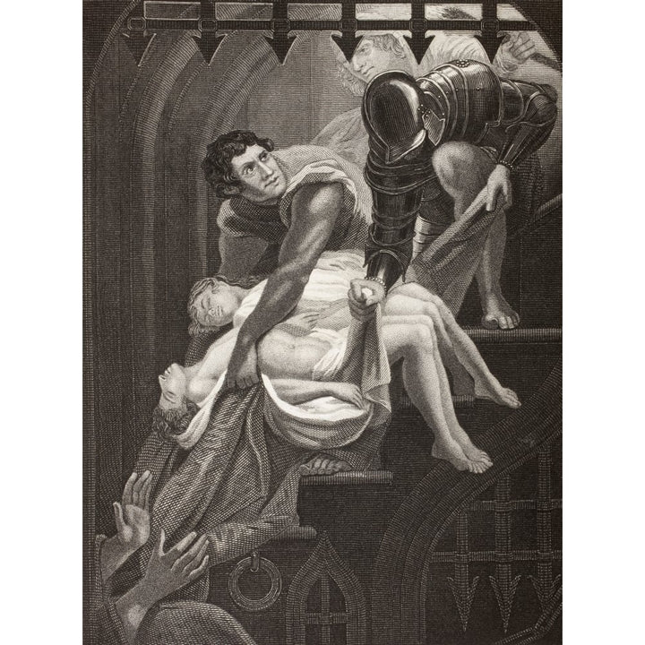 The Murder Of The Princes In The Tower Edward V Of England 1470 To 1483 And Image 1