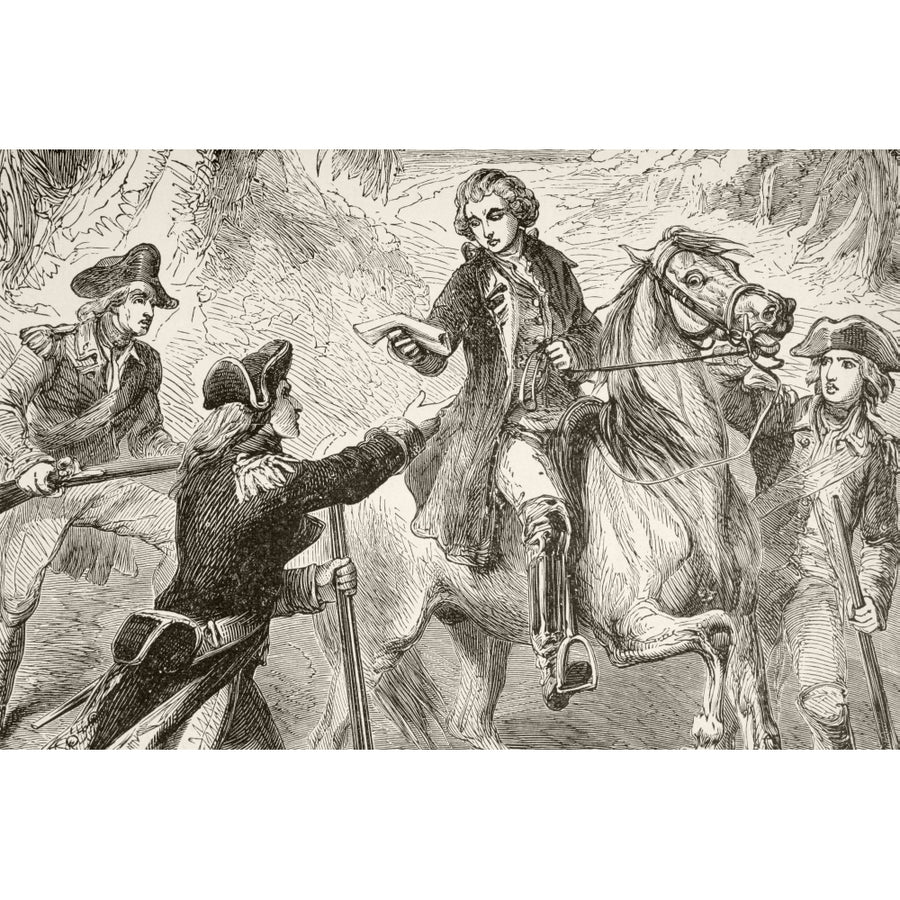 Major John Andre Is Captured By John Paulding David Williams And Isaac Van Image 1