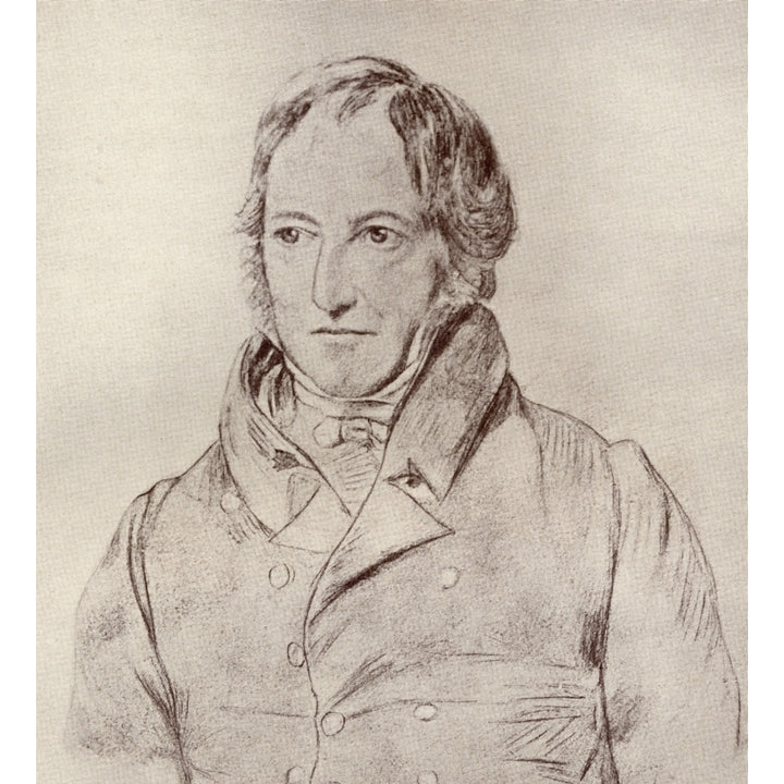 Georg Wilhelm Friedrich Hegel 1770 To 1831. German Philosopher. Poster Print Image 2