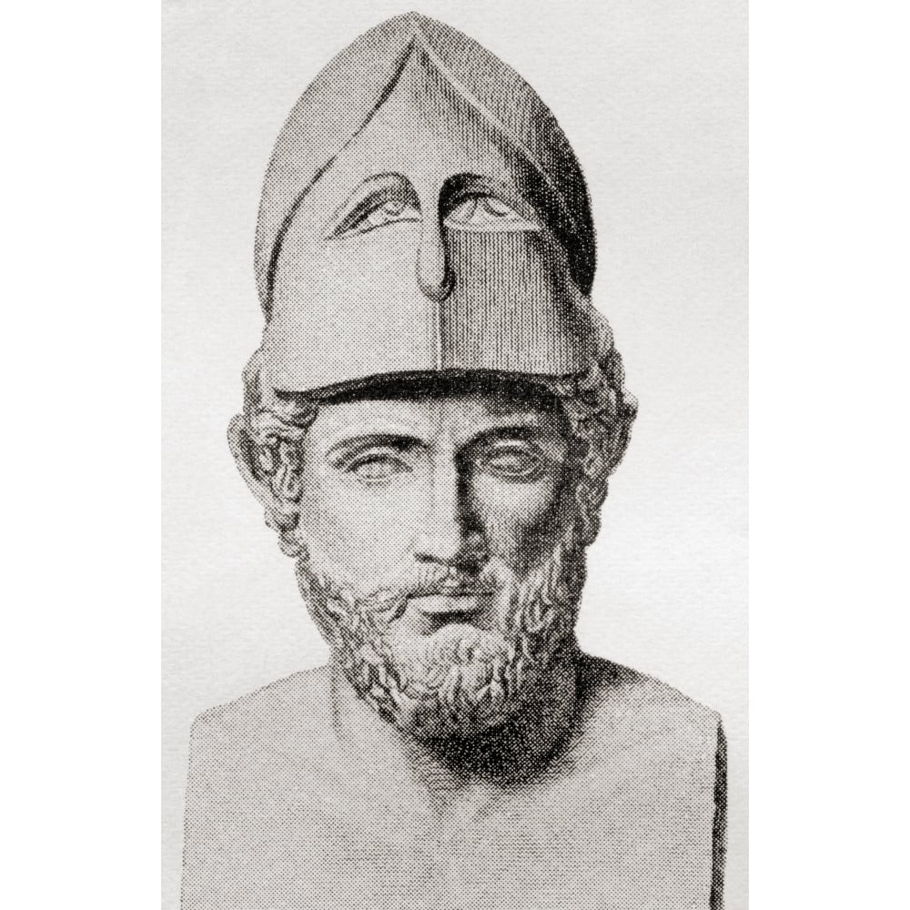 Pericles C. 495 To 429 Bc. Greek Statesman Orator And General Of Athens. From Image 1