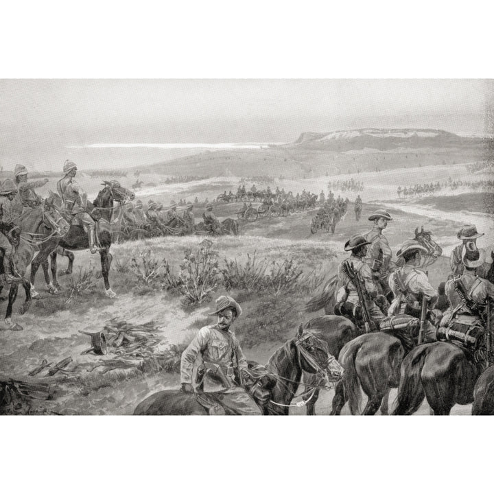 A Reconnaissance In Force With General Frenchs Cavalry Near Colesberg South Image 2