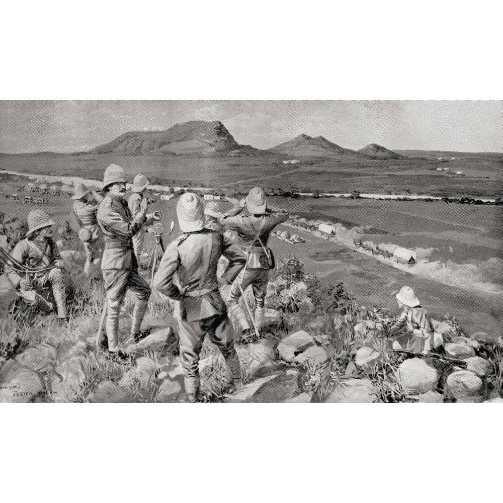 Fighting Mac And The Highland Brigade In Action At Koodoesberg Drift South Africa During The Second Boer War Major-Gen 1 Image 2