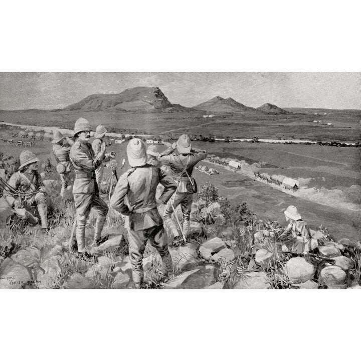 Fighting Mac And The Highland Brigade In Action At Koodoesberg Drift South Africa During The Second Boer War Major-Gen 1 Image 1