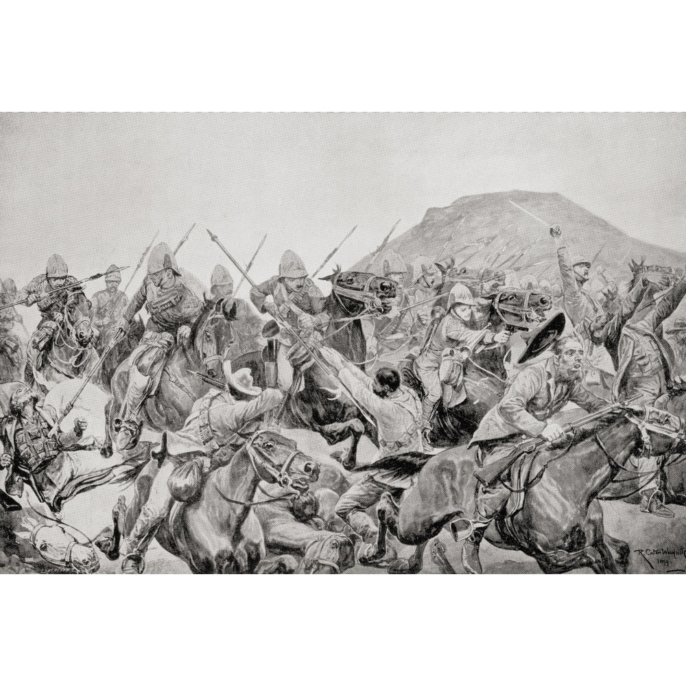 Charge Of The 5Th Lancers At The Battle Of Elandslaagte 21 October 1899 During Image 1