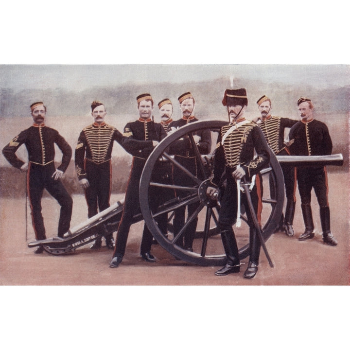 Sergeants Of The Royal Horse Artillery With A 12 Pounder Gun. From The Book South Africa And The Transvaal War By Louis Image 2