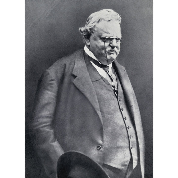 G K Chesterton 1874 - 1936 English Author From The Chestertons By Mrs Cecil Chesterton Published London 1941 Image 1