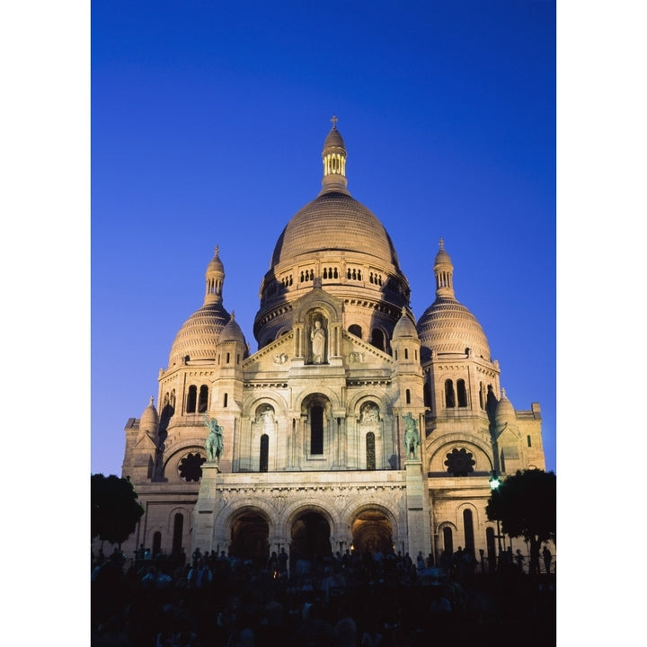 Sacre Coeur At Dusk. Poster Print Image 1