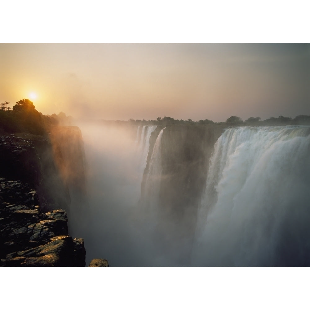 Victoria Falls At Dusk Poster Print Image 2