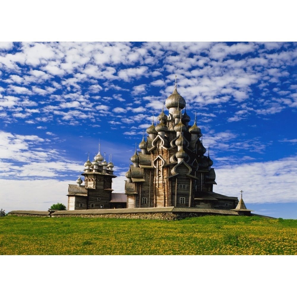 Transfiguration Cathedral On Kizhi Island Poster Print Image 1