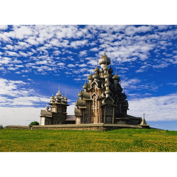 Transfiguration Cathedral On Kizhi Island Poster Print Image 2