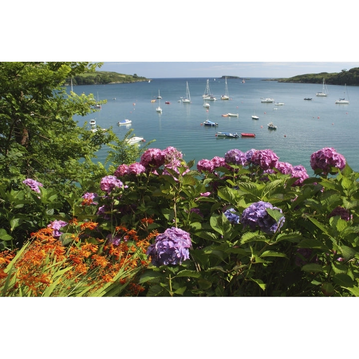 Bay Beside Glandore Village In West Cork In Munster Region; Glandore County Cork Ireland Poster Print Image 1