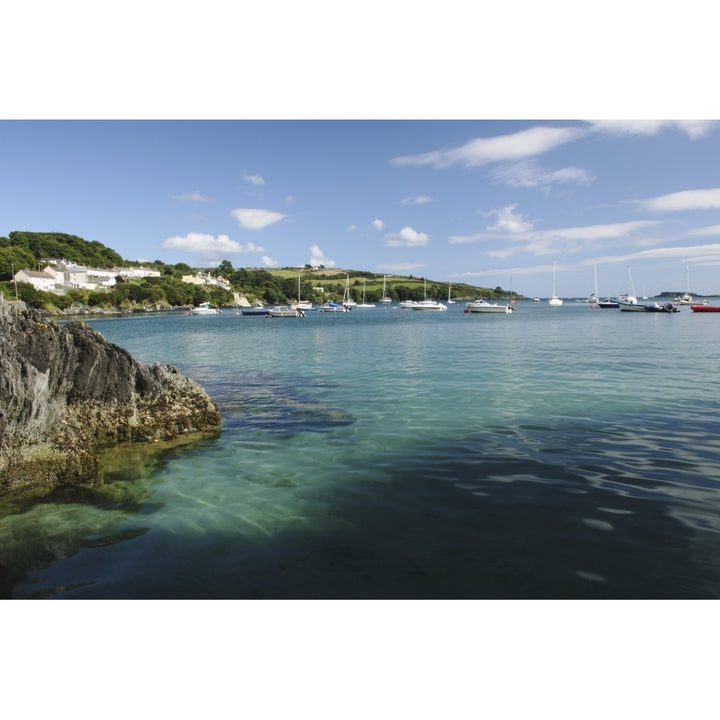 Bay Beside Glandore Village In West Cork In Munster Region; Glandore County Cork Ireland Poster Print Image 1