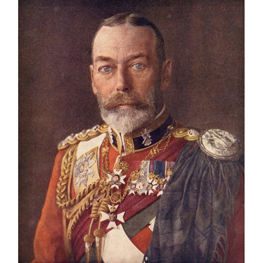 George V 1865 To 1936 King Of England And Emperor Of India From The Life Of King George V Published C 1935 Image 1