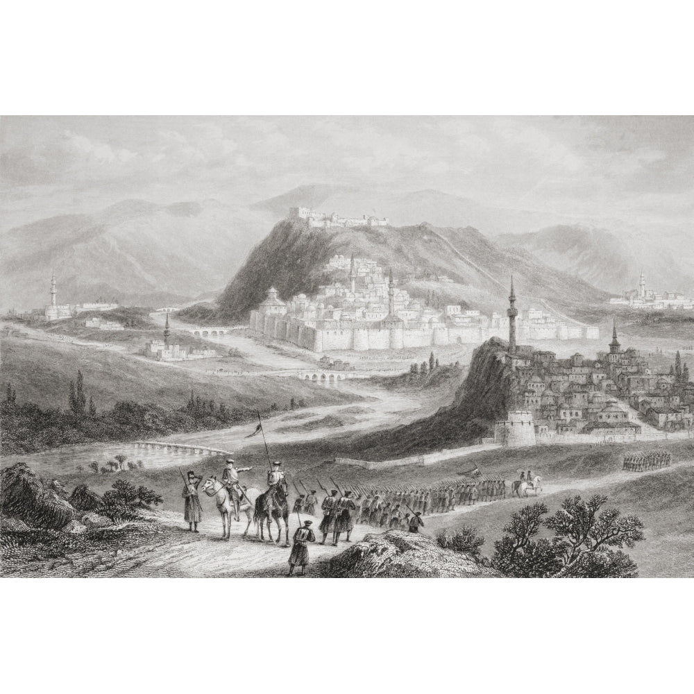 Kars Turkey From A 19Th Century Print. From The Age We Live In A History Of The Nineteenth Century Print Image 1