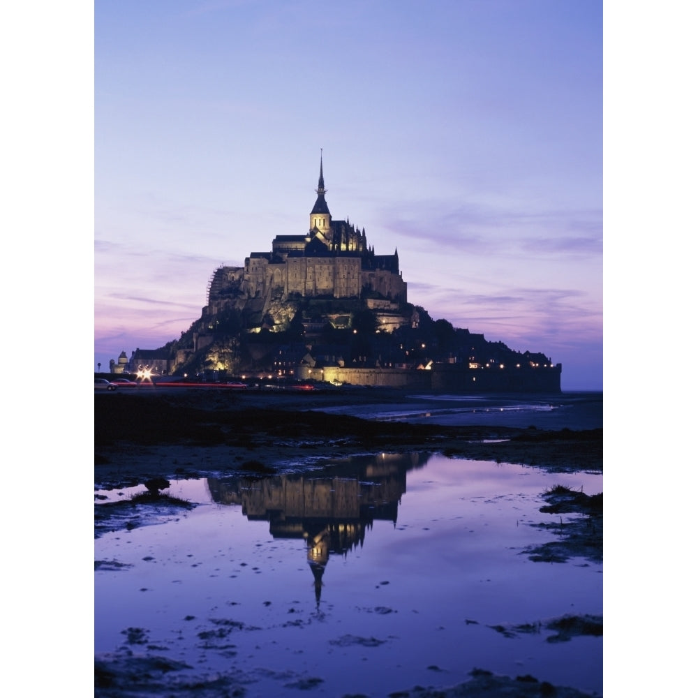 Mance Mont St Michel Brittany France. Poster Print Image 2