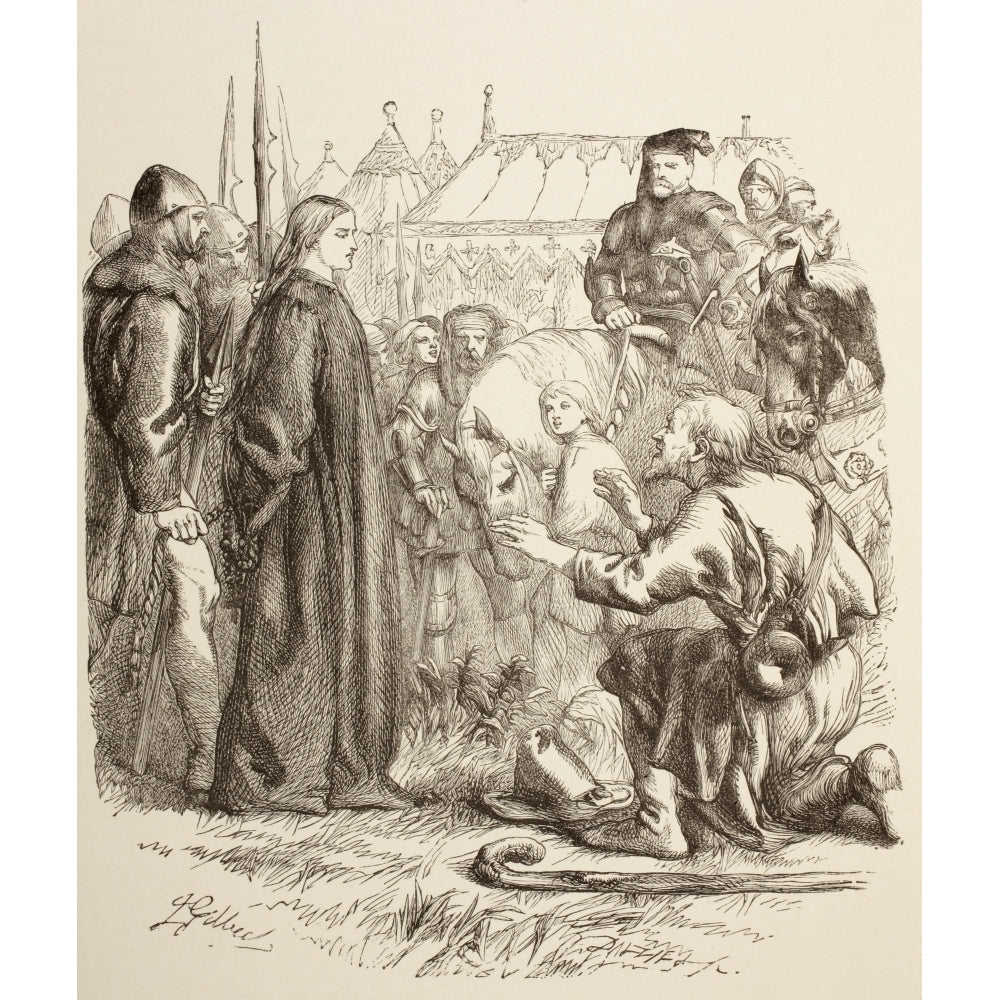 Illustration By Sir John Gilbert For King Henry Vi Part One By William Image 1