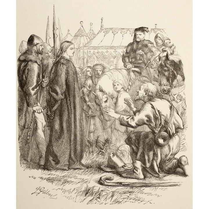 Illustration By Sir John Gilbert For King Henry Vi Part One By William Image 2