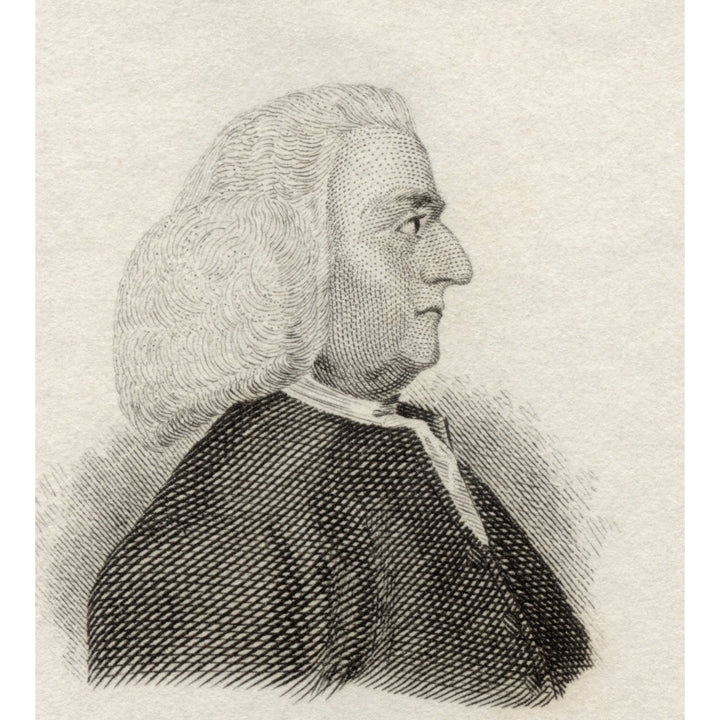 Charles Cotton 1630 To 1687. English Poet And Writer. From Crabbs Historical Dictionary Published 1825. Image 2