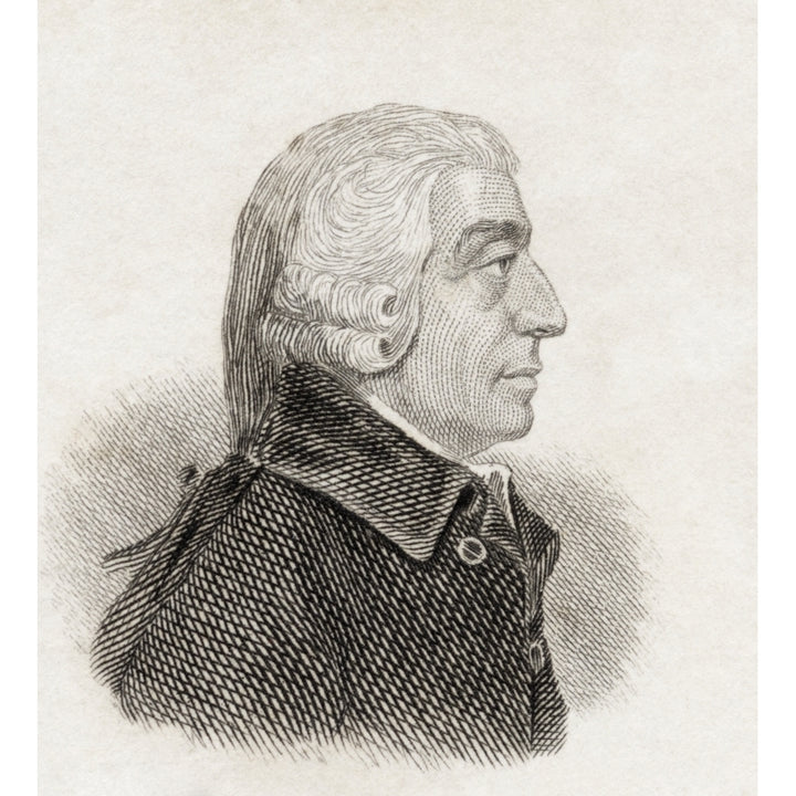 Adam Smith C.1723 To 1790. Scottish Social Philosopher And Pioneer Of Political Image 1