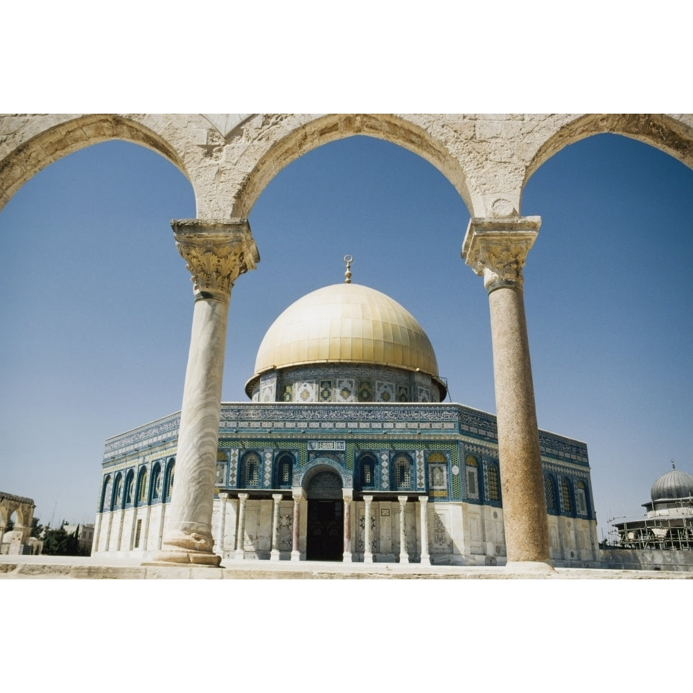 Dome Of The Rock. Jerusalem Israel Poster Print Image 1